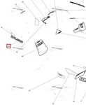 704904431 Наклейка Outlander Для BRP Can Am Outlander G2 2015-2016