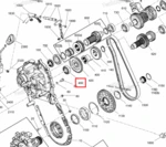 293350131 Подшипник КПП Для Ski Doo SKANDIC, EXPEDITION