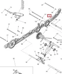503193833 Полоз Гусеницы Черный 163 Дюйма Для Ski Doo Summit 503193411, 503193829, 503193940