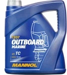 7207 MANNOL OUTBOARD MARINE Масло Моторное Полусинтетическое 2Т Двухтактное 4 Литра Для ПЛМ