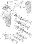 M610060080 Подшипник КПП Для Ski Doo Skandic 610060080