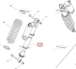 706204010 Амортизатор Передний Для BRP Can Am Outlander MAX 1000R EFI