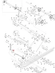 548469 Кронштейн Задней Подвески Для Ski Doo Skandic M548469