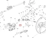 709401988 Вал Рулевой Нижний Для BRP Can Am Commander, Maverick 709402650