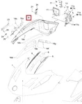 517304617 Боковая Панель Правая Черная Для Ski Doo Tundra