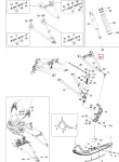 505072389 Рычаг Верхний Серый Для Ski Doo