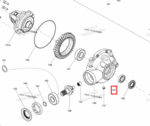 293350044 Подшипник переднего редуктора боковой BRP Can-Am