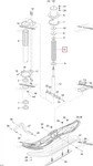 605625001 Пружина Амортизатора Передней Подвески Для Ski Doo Skandic SWT