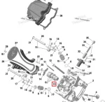 420637236 Распредвал Для BRP Can Am Renegade, Outlander 420637235