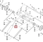 3604-442 Амортизатор Задней Подвески Для Arctic Cat BearCat