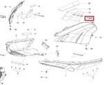 502008017 Боковая Панель Левая Черная Для Ski Doo Skandic, TUNDRA 502006919, 502007201, 502007294