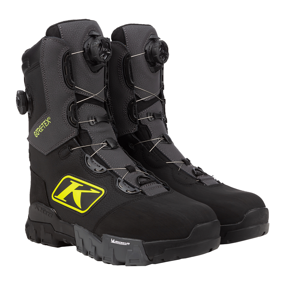 Ботинки Klim Adrenaline Pro S GTX Asphalt/Hi-Vis, 8, 3107-002-008-605