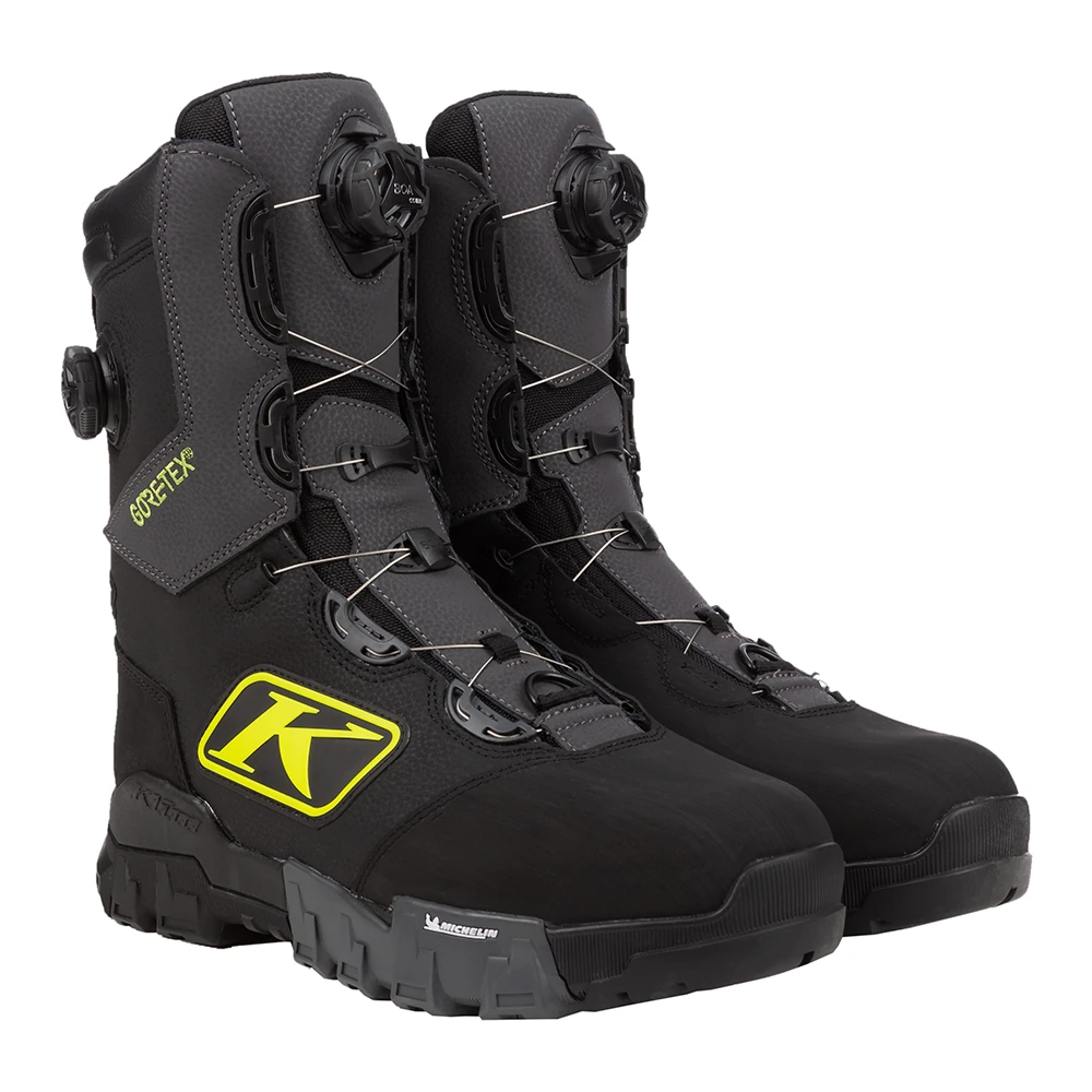 Ботинки Klim Adrenaline Pro S GTX Asphalt/Hi-Vis, 8, 3107-002-008-605