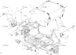 705211563 Кронштейн Для BRP Can Am Commander, Maverick 705206746