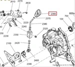 707003211 Ручка Переключения Коробки Передач Для Ski Doo EXPEDITION 707000965
