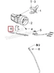 572100901 Заглушка Корпуса Курка Газа Для Ski Doo 572093900