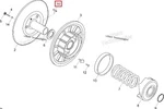 417119400 Шпонка Вариатора Для Ski Doo Skandic, Expedition