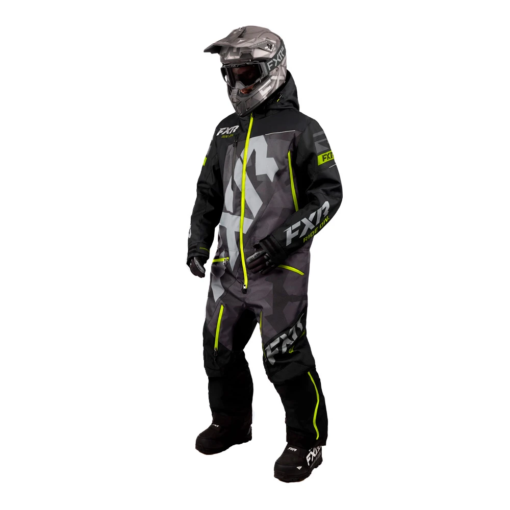 Комбинезон FXR CX без утеплителя Black/Char Camo/Hi Vis 222802-1006