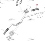 709403096 Ручка Руля Правая Для BRP Can Am Outlander XMR G3