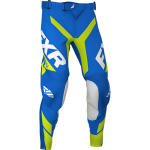 Штаны для мотокросса FXR Revo MX Blue/Hi-Vis/White 203340-4065