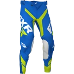 Штаны для мотокросса FXR Revo MX Blue/Hi-Vis/White 203340-4065