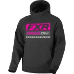 Детская толстовка FXR Race Division Tech Black/Fuchsia 201501-1090