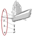 2413615 Фара передняя Polaris Axys БУ