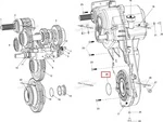 619230048 Кольцо Уплотнительное Для КПП Для Ski Doo SKANDIC, EXPEDITION