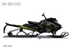 Наклейки VEL На Снегоход Ski Doo Summit Expert 040C