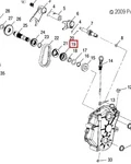 3233509 Звездочка 19T Для Polaris WIDETRAK 3233509 Звездочка 19T Для Polaris WIDETRAK