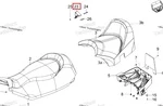 510005139 Фиксатор Сиденья Для Ski Doo