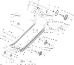 503191418 Ось Задней Подвески Для Ski Doo Expedition, Skandic, TUNDRA