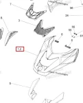517305818 Капот Черный Для Ski Doo EXPEDITION