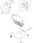 420938796 Пружина Крепления Выхлопной Системы Для Ski Doo Skandic 420938795