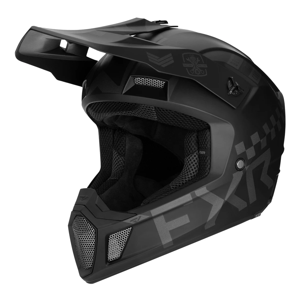 Шлем FXR Clutch Stealth Black Ops, XL, 240627-1010-16