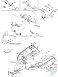 572087102 Панель Боковая Нижняя Левая Для Ski Doo 572087100