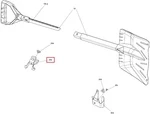 520900058 Кронштейн Лопаты Для BRP LYNX COMMANDER
