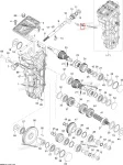 654100225 Датчик Заднего Хода Для Ski Doo Expedition, Skandic M654100225