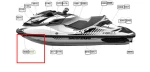 219904811 Наклейка Правая SEA DOO