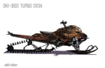 Наклейки VEL На Снегоход Ski Doo Summit Expert TURBO 023A