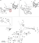 709400873 Руль Для BRP Can Am Outlander 709401237, 709400138, 709400401, 709401041