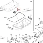 708200274 Крепеж Кофра Для BRP Can Am OUTLANDER