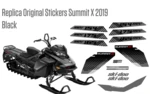 Реплика оригинальных наклеек Summit X 2019 Black