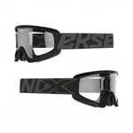 Очки кроссовые EKS Brand Gox Flat-Out, черные, линза прозрачная