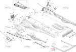 518331043 Бампер Задний Черный Для Ski Doo EXPEDITION, SKANDIC SPORT 600 EFI