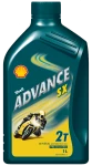 550053704 SHELL Advance SX Масло Моторное Минеральное 2T Двухтактное 1 Литр