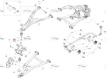 706205047 Ступица Передней Подвески Правая Для BRP Can Am Defender, Traxter 706202028, 706205518, 706203097