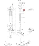 605455680 Шайба Переднего Амортизатора Для Ski Doo Skandic SWT V800