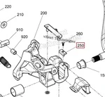 705013976 Сухарь Правого Слайдера Тормозного Суппорта Для BRP Can Am RYKER