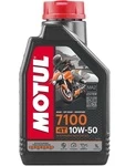 104208 MOTUL Масло Моторное Синтетическое 7100 4Т Четырехтактное SAE 10W-50 1 Литр 104209